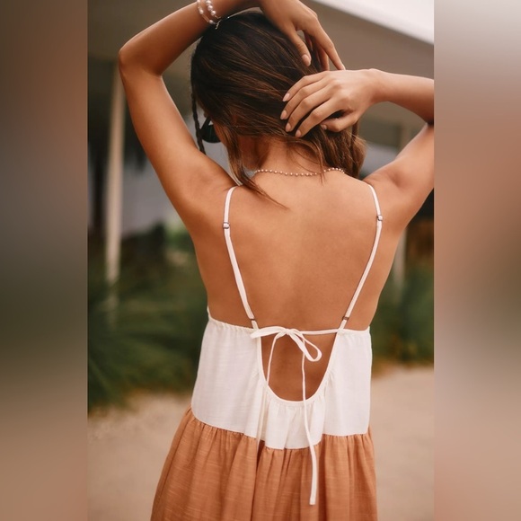 NWT The Raya Colorblock Maxi Dress - Picture 5 of 6